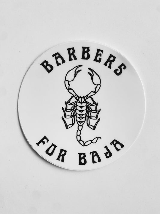 Barbers For Baja Stickers